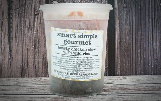 Hearty Chicken Stew with Wild Rice (FROZEN)